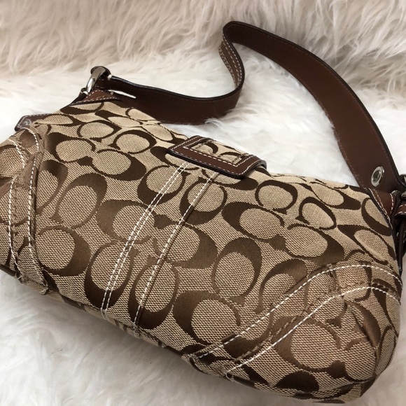 🆕 Coach Leather Trim Bag - Picture 6 of 8